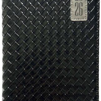 Щоденник ДАТ. 2026 А5/160арк "Bourgeois" /9926/ ШКІР. ЗАМ, крем пап., 70гр/м == (1/20)