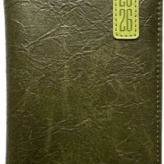 Щоденник ДАТ. 2026 А6/160арк "Bourgeois" /9929/ ШКІР. ЗАМ, крем пап., 70гр/м # (1/40)