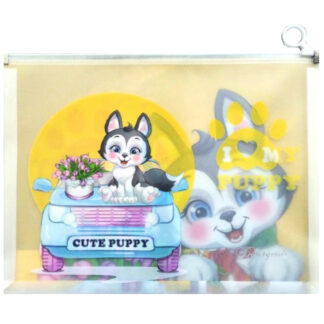 Папка з бігунком А4+ "Bourgeois" /ПП10/3/ 180мкн, диз. P0114 (10/200)