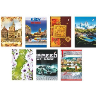 Блокнот А6/160арк. "Пір'ячко" /ЗВ-29/ тв.лам.обкл  (10/80)