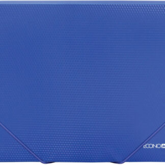 Папка на гумках A4 "ECONOMIX" /Е31601-02/ синя (20/120)