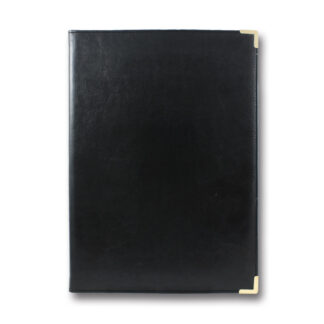 Папка вітальна А4 "Чиста" "Бріск" /ППВ-5/ "Sarif" чорна (1/20)