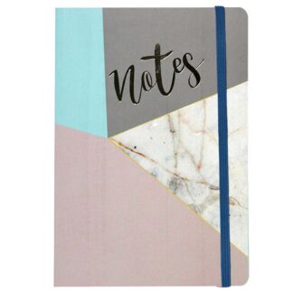 Блокнот А5/100арк "WB" /5191/ на гумці # картонна обкладинка з фольгою (1/180)