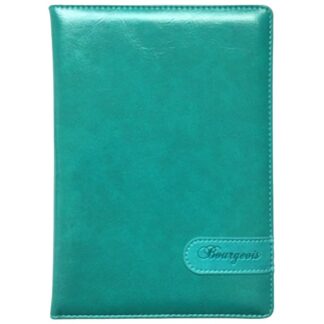 Щоденник НЕДАТ А5/160арк "Bourgeois" /9424/ ШКІР. ЗАМ, крем пап., 70гр/м == блок АНГЛ. мовою (1/20)