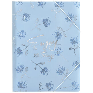 Папка на гумках А4+ "Axent" /1509-46-A/ Flower Symphony-3 (1/12/180)