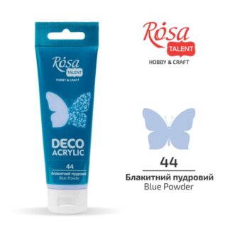 АКРИЛ для декору "ROSA TALENT" /44/ Блакитний пудра, матовий, 75 мл (1/4)