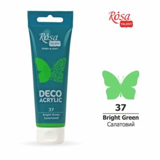 АКРИЛ для декору "ROSA TALENT" /37/ Салатовий, матовий, 75 мл (1/4)