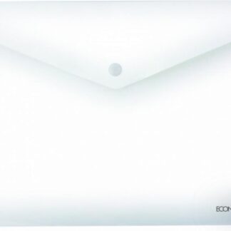 Папка-конверт на кнопці В5 "ECONOMIX" /E31302-00/ 180мкм, прозора "глянець" (12/180)