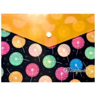 Папка-конверт на кнопці А5+ "Bourgeois" /Р0209/ 160мкм (1/10/200)