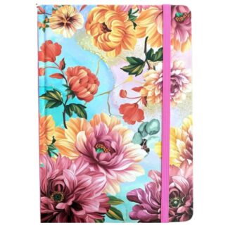 Блокнот на гумці А5/120 "Bourgeois" /диз.N9424/ Тв.обкл., мат.лам., вн.блок 60г, # (1/40)