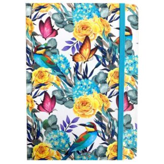 Блокнот на гумці А5/120 "Bourgeois" /диз.N9425/ Тв.обкл., мат.лам., вн.блок 60г, # (1/40)