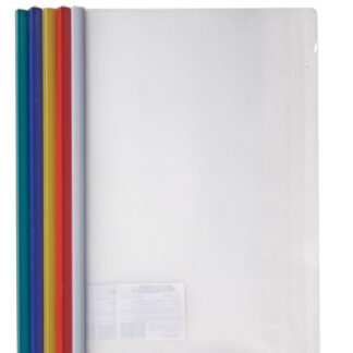 Папка-файл з боковою планкою-затискачем А4 "4OFFICE" /4-251/ 15мм (95 арк), 140мкн (10/120)