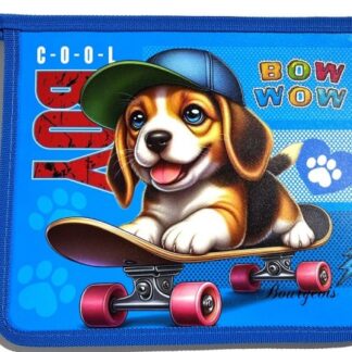 Папка на блискавці А5+ "Bourgeois" /Р0257/ 1 відд. 450мкм (1/5/100)