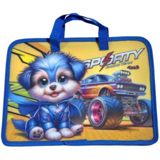 Папка-портфель на блискавці А4+ "Bourgeois" /Р0228/ 600мкм  (1/5/100)