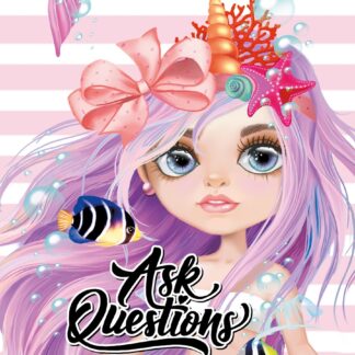 Анкета для дівчат 135х197/48арк "ASH" мат.лам.,виб.лак,гліттер, ТВ. Обкл. ВН. Бл.- англ. мова диз.2152 (1/10)