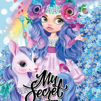 Блокнот "Секретник" 135х197/48арк "ASH" мат.лам.,виб.лак,гліттер, ТВ. Обкл. ВН. Бл.- англ. мова диз.2160 (1/10)