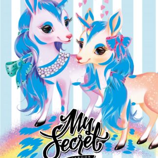 Блокнот "Секретник" 135х197/48арк "ASH" мат.лам.,виб.лак,гліттер, ТВ. Обкл. ВН. Бл.- англ. мова диз.2162 (1/10)