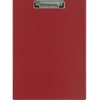 Кліпборд А4 "BuroMAX" /ВМ.3411-05/ ПВХ червоний (1/30)