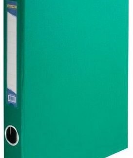 Папка 2 кільця "BuroMAX" /BM.3101-04/ А4 карт.лам. PVC зелена (1/24/576)