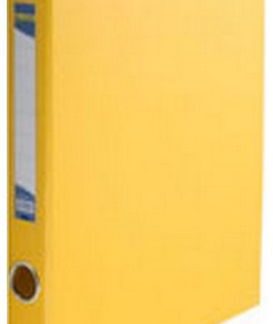 Папка 2 кільця "BuroMAX" /BM.3101-08/ А4 карт.лам. PVC жовта (1/24/576)