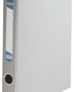 Папка 2 кільця "BuroMAX" /BM.3101-09/ А4 карт.лам. PVC сіра (1/24/576)