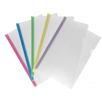 Папка з довгим боковим притиском А4 "ECONOMIX" /E 31211/ (2-95 аркушів) Мікс  (5/100)