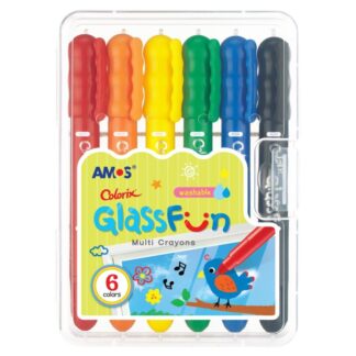 Пастель для скла "Amos" /GF6PC/ Glass Fun 6 кольорів (1/12)