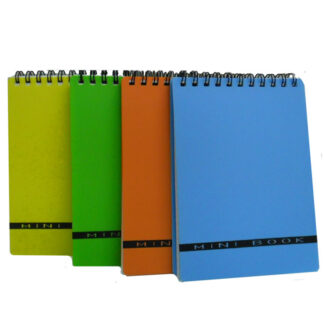 Блокнот А6/60 "Mini book"# "Офорт" /BA6360/пл/обл, сп.верх  Помаранчевий (10/60)