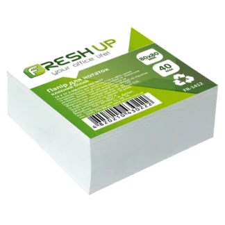 Блок білий клеєн. Fresh Up 80*80*40мм. 60г/м2 FR-1412