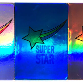 Блокнот на гумці /311/ "Голограф.- "Super Star", А5/80арк.,##, 3 кол.(1/80)