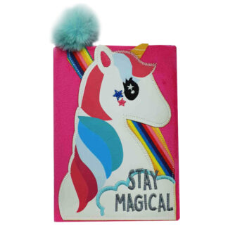 Блокнот пухнастий А5/80  "JO" /JSB20929-4/  "Єдиноріг" мікс # 80гр , мікс (1/60/120)