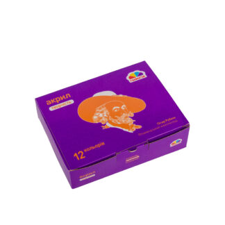 Набір акрилових фарб "ГАММА'UA" /400504/ "Творчість" 12*20мл матові (1/12)