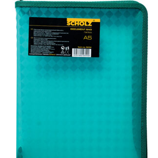 Папка на блискавці В5 "SCHOLZ 5234" 20.5*28*3 см (1/12/120)