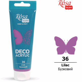 АКРИЛ для декору "ROSA TALENT" /36/ Бузковий, матовий 75 мл (1/4)