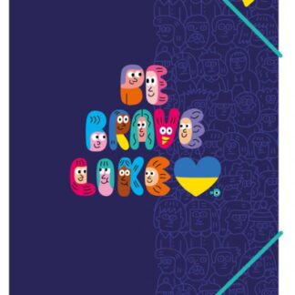 Папка на гумці А4 "Yes" /492158/ "Stand with Ukraine" (1/40/80)