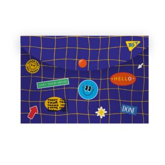 Папка-конверт на кнопці B5 "Yes" /492147/ "Sticky Mood" (12/120/240)