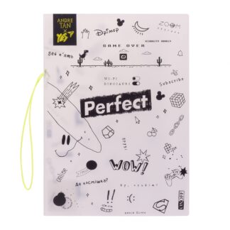 Папка-куток А4 "Yes" /491945/ by ANDRE TAN на резинці "Crystal" (1/60/120)