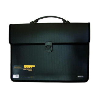 Портфель  2 відд., В4 "SCHOLZ" /10503/ чорний (1/15)