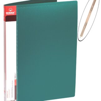 Папка-швидкозшивач з кишенею А4, 2 см "NORMA" /5032-06/ РР синя (1/20/120)