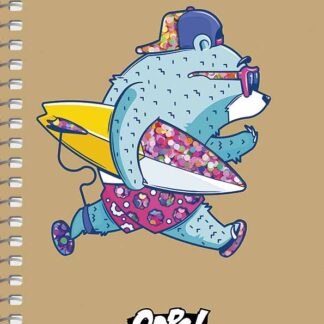 Блокнот "Student" КРАФТ обкл.,сп. /A6-SC-080-6121K/ # крем.блок, ВД-лак, 70г/м2 (4/144)