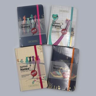 Блокнот на гумці A6/96арк.== "JO" /9A0026-A6/ "Тварини" 70g COLOR/box (1/24/144)