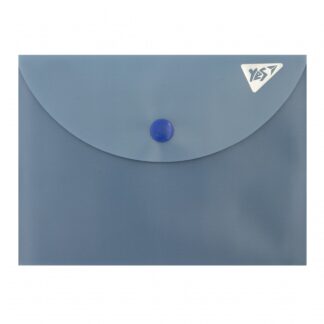 Папка-конверт на кнопці B7 "Yes" /492331/ "Fusion" синій (10/200)