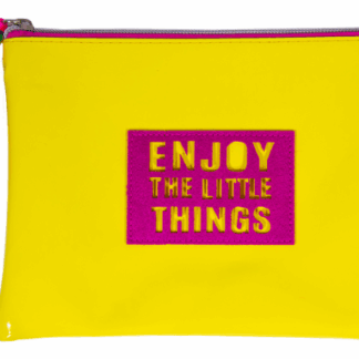 Папка шкільна на блискавці А5 "Bourgeois" /WB-2016-А5/ "Жовта" м'яка, 1 відд., ПУ, 21х15 см (1/120)