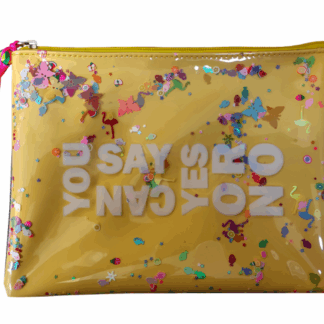 Папка шкільна на блискавці А5 "Bourgeois" /WB-2092/ "Жовта" м'яка, 1 відд., ПУ, 21х15 см (1/120)