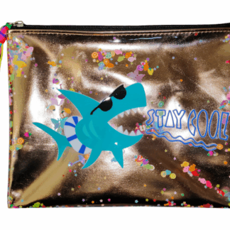 Папка шкільна на блискавці А4 "Bourgeois" /WB-2108/ "Золота" м'яка, 1 відд., ПУ (1/60)