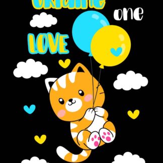 Блокнот A5/40 "4PROFI" /905645/ ## Патріотичні коти "Україна одна любов",   мат/лам, УФлак (1/20)