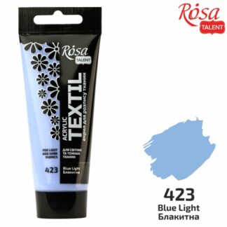 АКРИЛ для тканин "ROSA TALENT" /23/ Блакитна, 60мл (1/4)