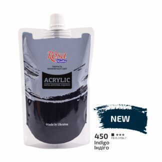 АКРИЛ для декору "ROSA Studio" /450/ Індіго, 200мл (1/6)