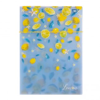 Папка-куток A4 "YES" /491950/ на резинці "Lemon" (1/60/120)