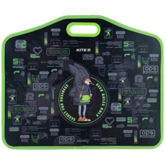 Портфель на липучках, 1 від., A3 "Kite" /K24-208-2/ "Fox Rules" (1/18/36)